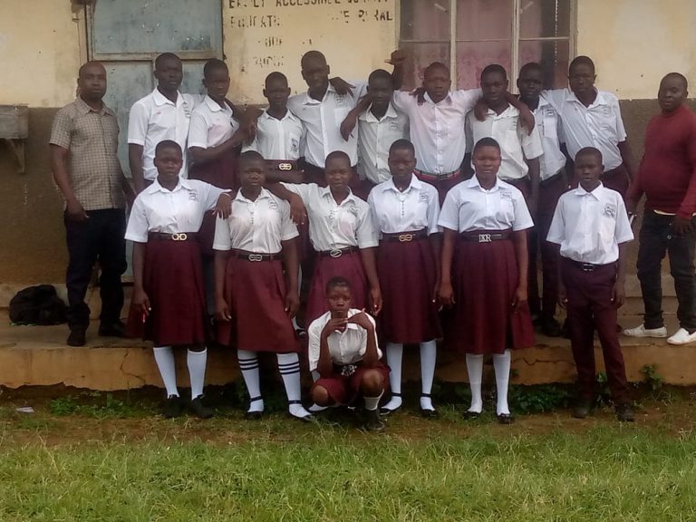 Smart students of Ejome Secondary School