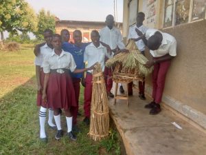 Student Leaders at Ejome Secondary School