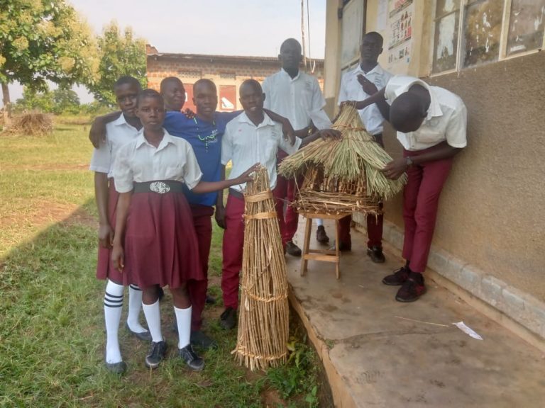 Student Leaders at Ejome Secondary School