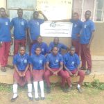 Disciplined students at Ejome Secondary School